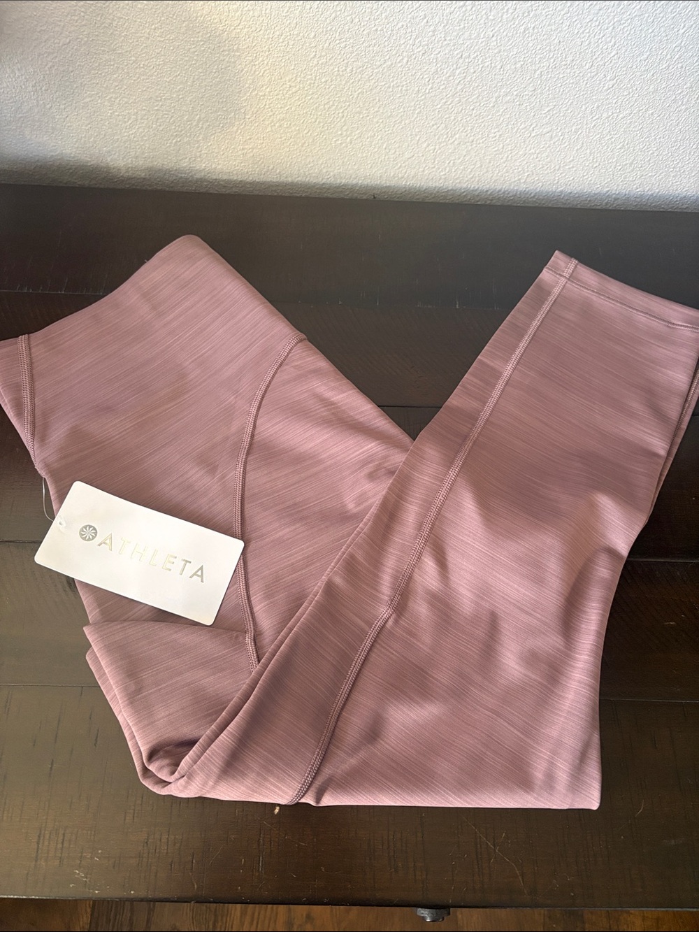Athleta Women’s Rose Mauve Performance Leggings